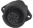 Circular Connector, Socket, 4 Contacts, 16A, 400V, IP67